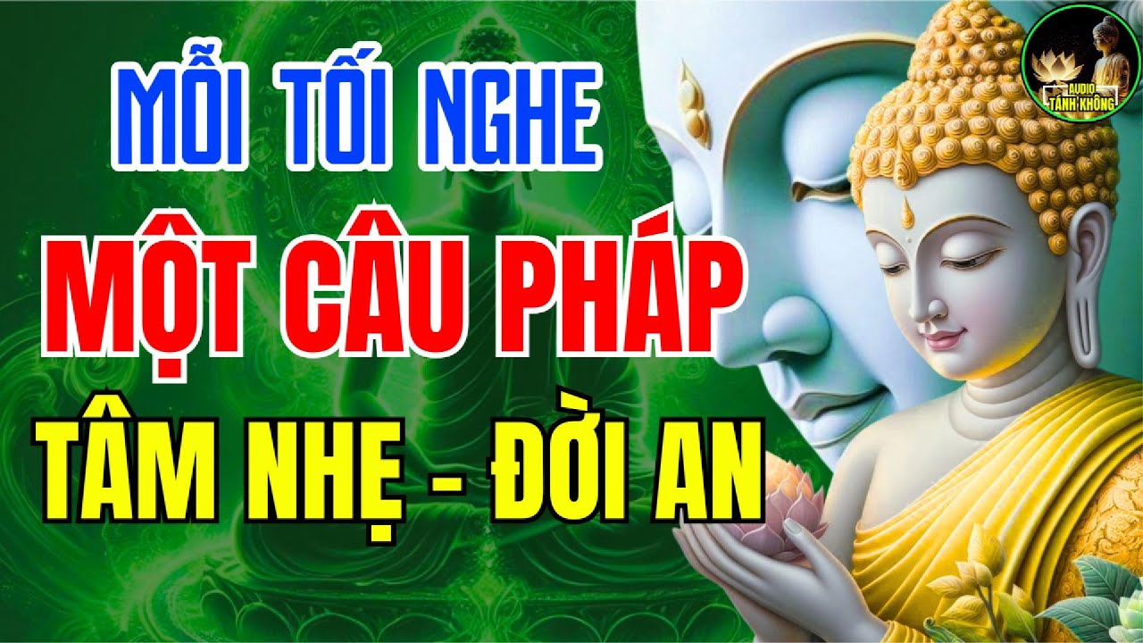 Mỗi tối nghe một c&acirc;u ph&aacute;p &ndash; T&acirc;m an, đời nhẹ nh&agrave;ng/T&Aacute;NH KH&Ocirc;NG AUDIO