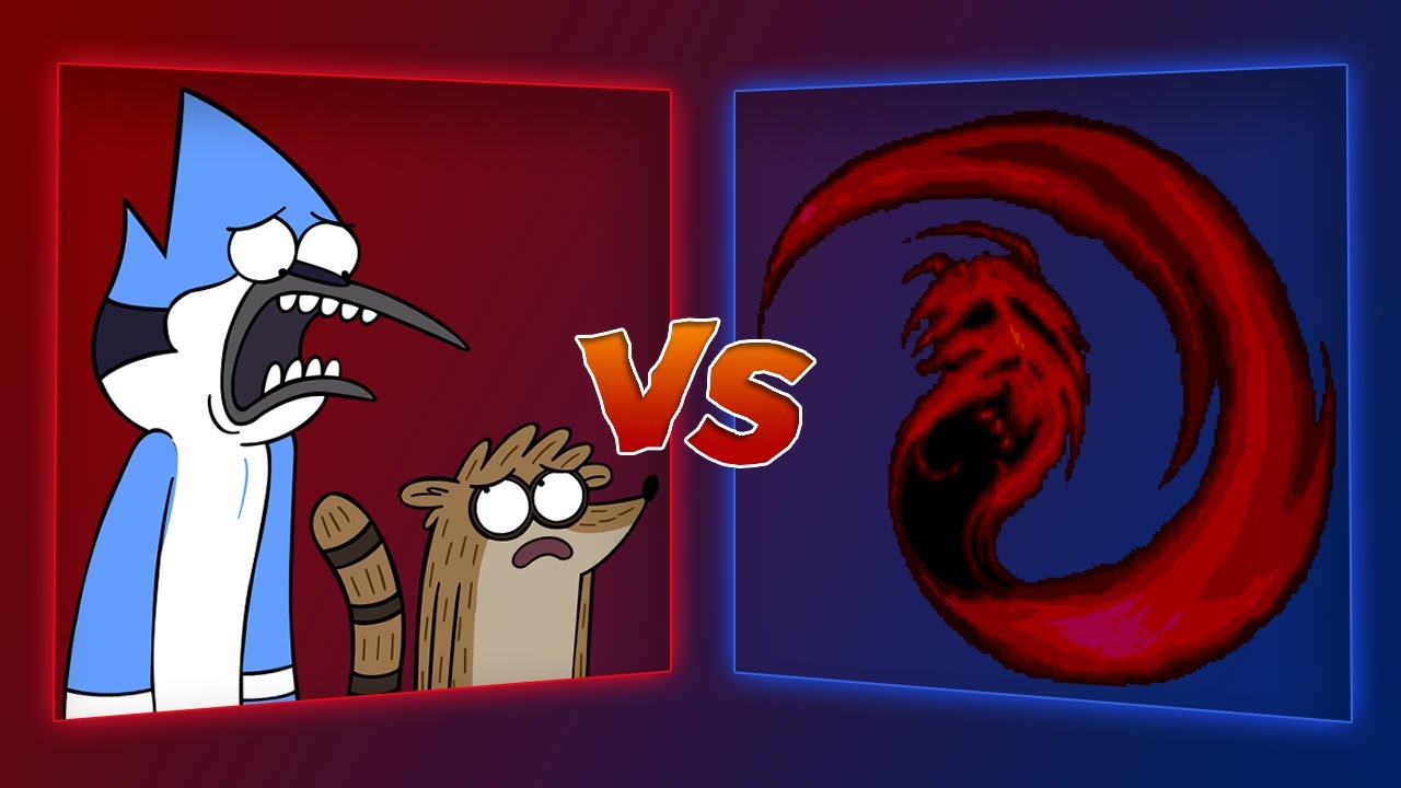 MUGEN Battle - Mordecai/Rigby vs Giygas