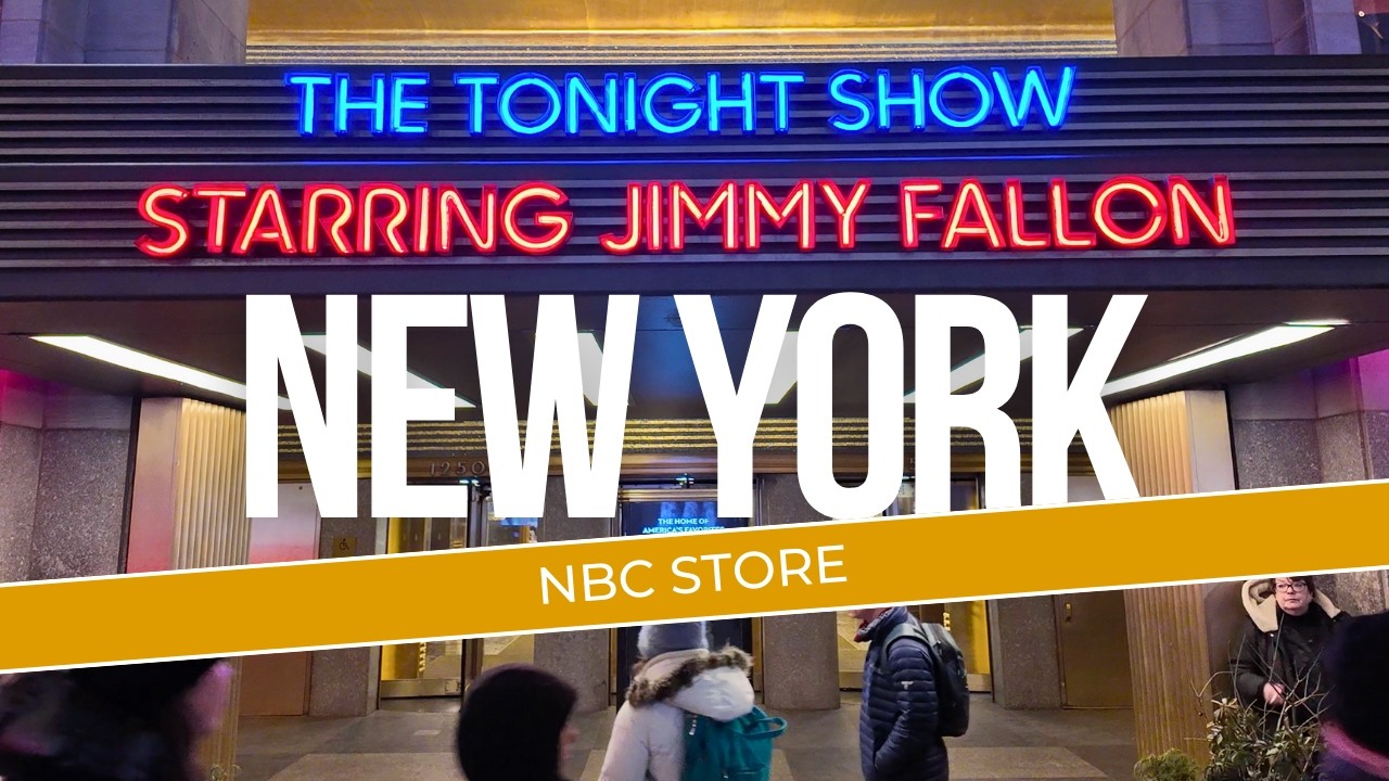 Inside NBC STORE New York City
