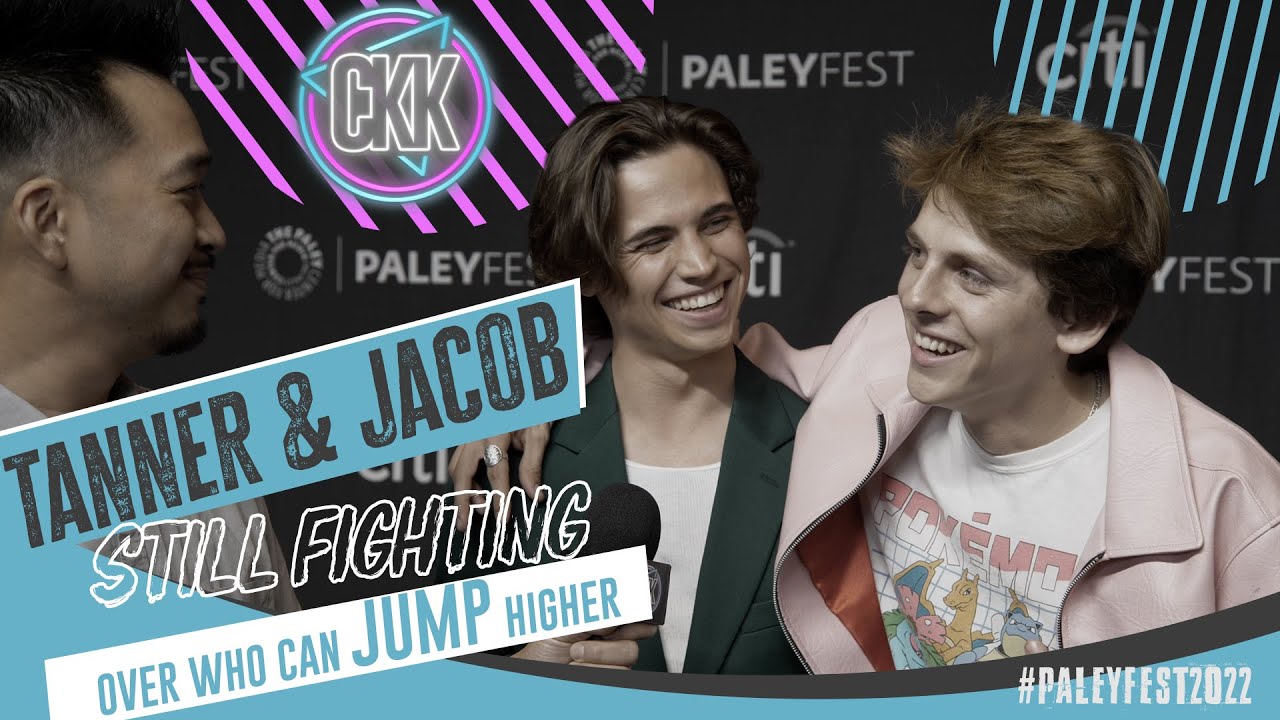 Таннер Бьюкенен и Джейкоб Бертран всё ещё дерутся (Кобра Кай на PaleyFest)