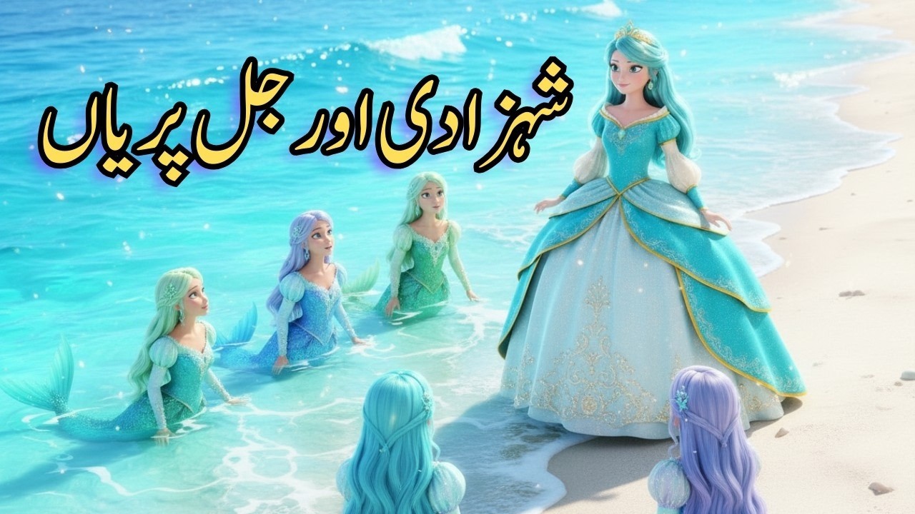 Princess Yusma and the Sea Guardians | Urdu Fairytale of Jalpari, Courage & Balance