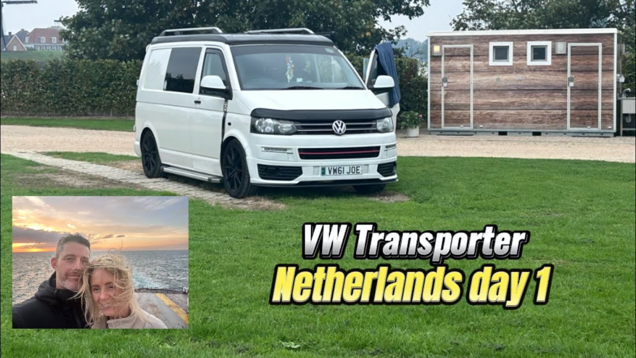 Нидерланды в нашем кемперване VW, часть 1 #vwtransporter #netherlands #travel