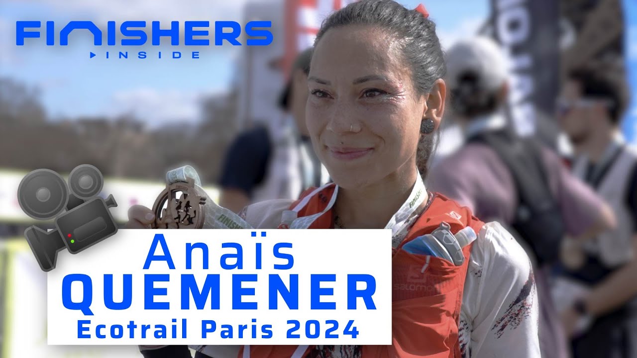 ON COURT L' ECOTRAIL PARIS 2024 avec ANAÏS QUEMENER