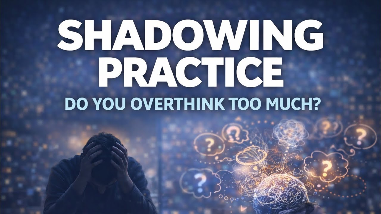 English Shadowing Practice | Do You Overthink Too Much? (Improve Speaking & Fluency)