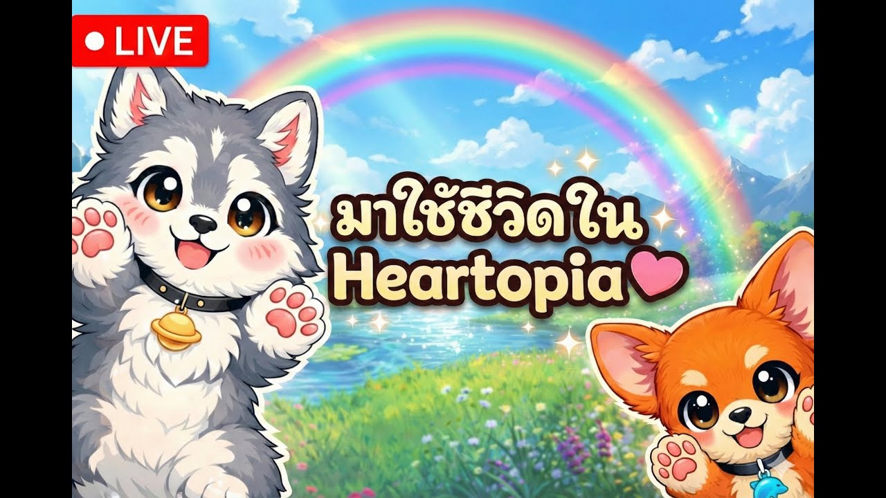 [🔴LIVE ] มาใช้ชีวิตใน Heartopia 💖#28 | วันนี้มาหาทุก 🐶
