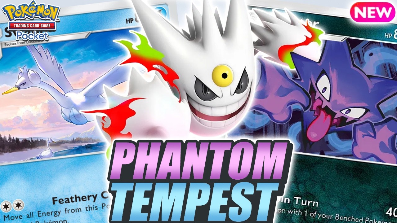 TERRIFYING SYNERGY ! MEGA GENGAR & SWANNA Terrorize Opponents ! - Pokemon TCG Pocket