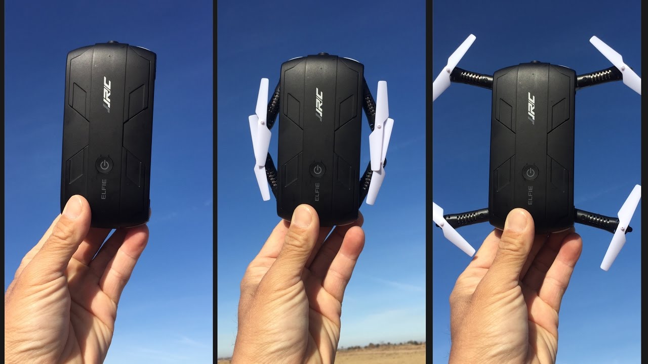 Складной мини-дрон для селфи с дистанционным управлением JJRC H37 ELFIE -- Geekbuying.com