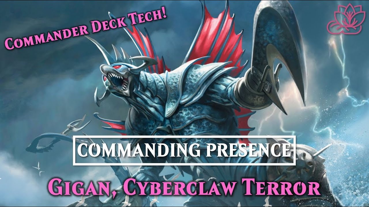 Gigan, Cyberclaw Terror Commander Deck Tech! | Commanding Presence