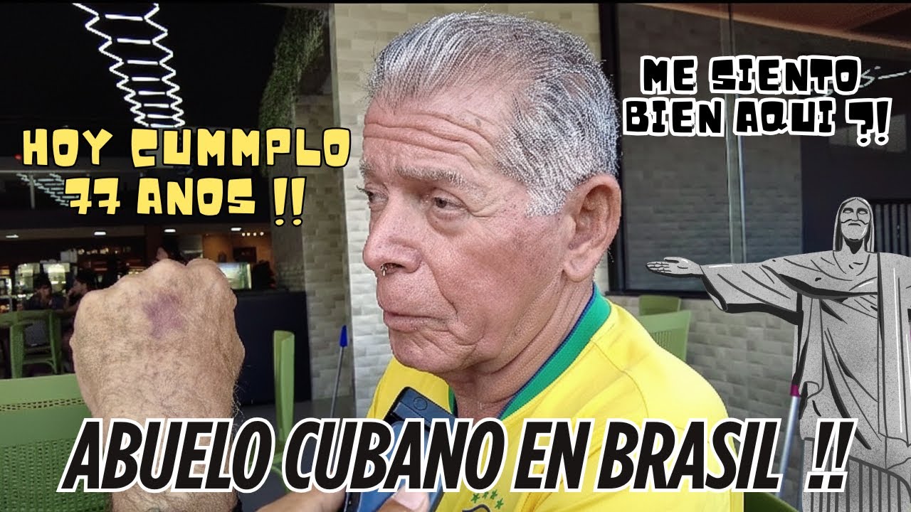 A sus 77 AÑOS cumplió sus SUEÑOS en BRASIL 🇧🇷 