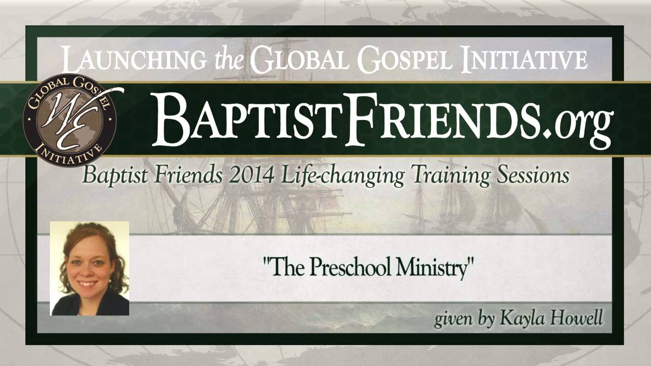 The Preschool Ministry given by Kayla Howell