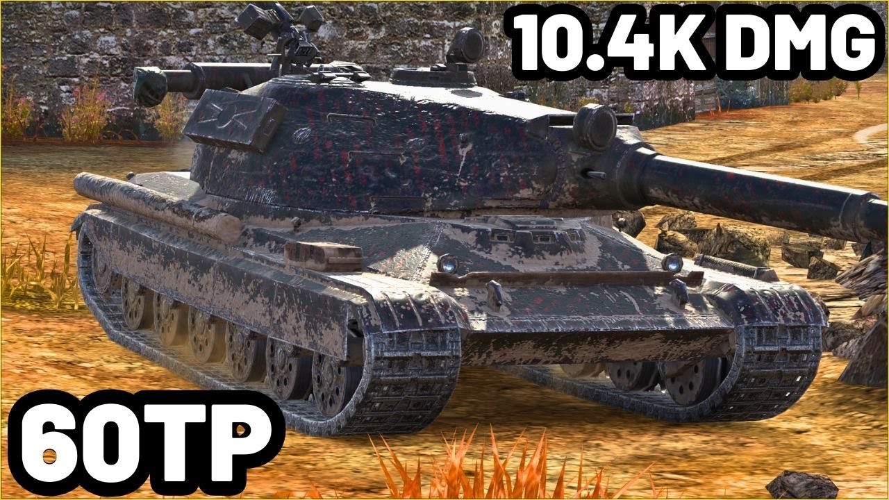60TP Lewandowskiego | 10.4K DAMAGE | 5 KILLS | WOT Blitz Pro Replays