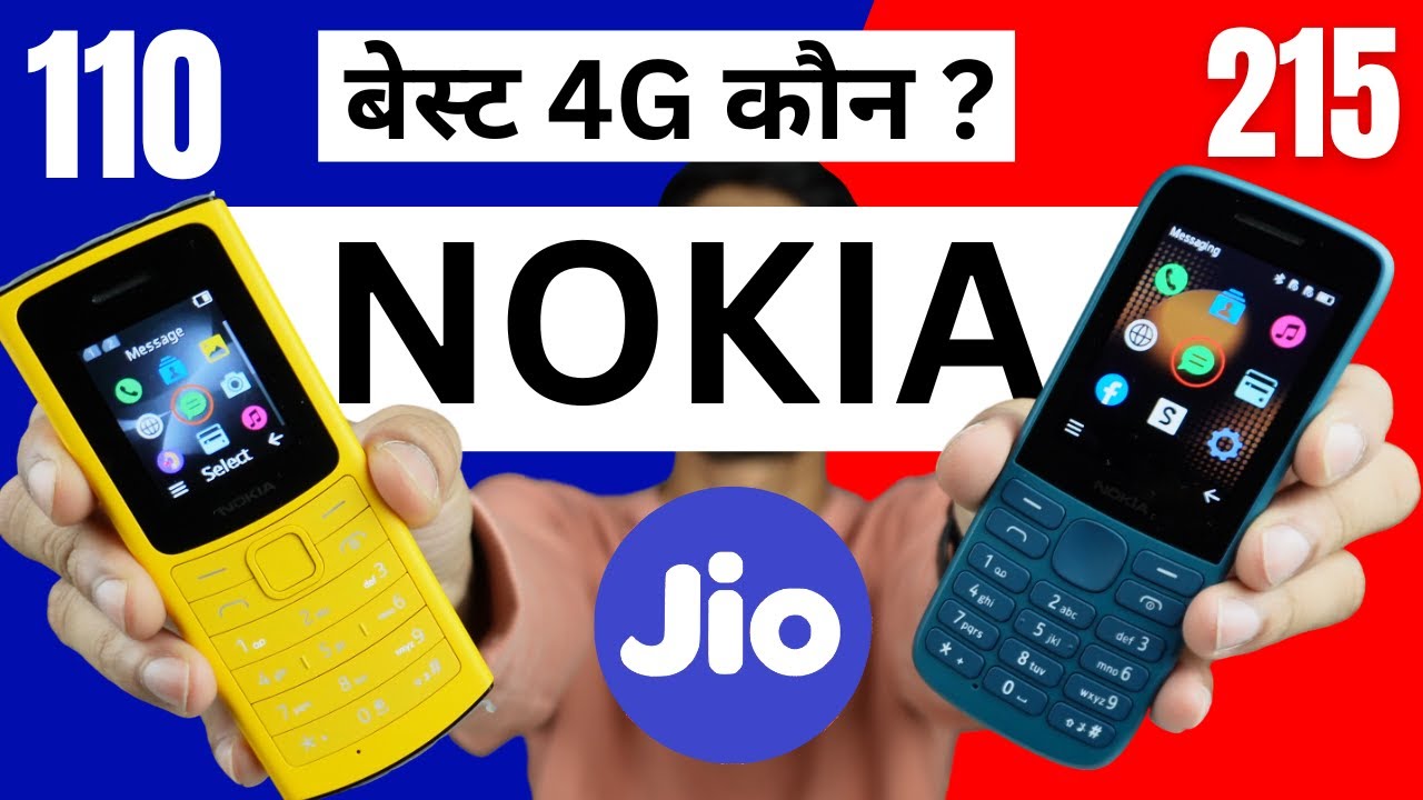 Nokia 215 4G vs Nokia 110 4G - Best Nokia 4G Keypad Phone?