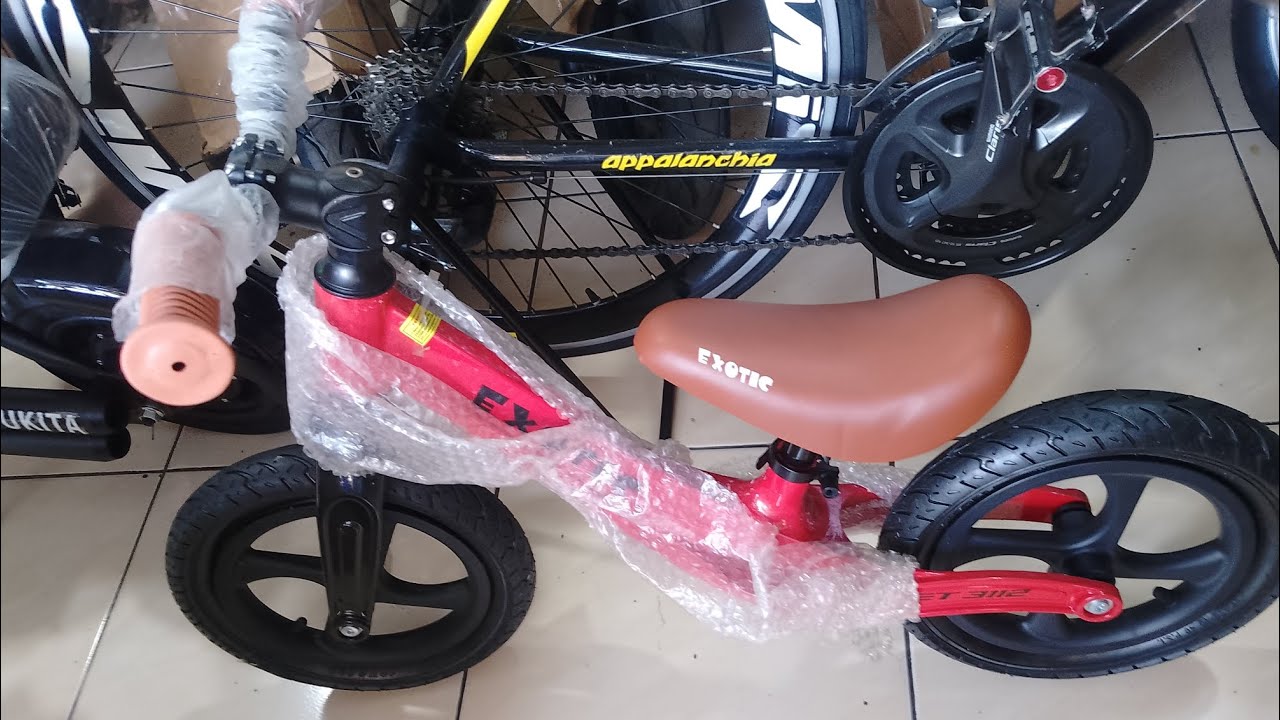 Mau adu balap???boleh yuk pake PUSHBIKE EXOTIC ET 3112 dijamin okee!!!