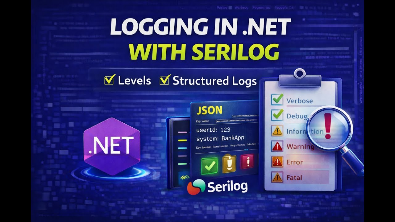 Serilog in .NET Explained | Logging Levels, Structured Logs & Practical Setup