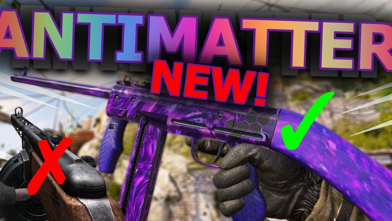 NEW COD WW2 DARK MATTER PROTO- X1 SMG!! ( ANTIMATTER DLC GUN)