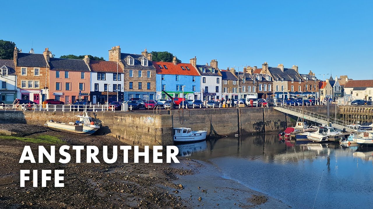 FIFE COAST- ANSTRUTHER | Scotland walking tour| 4K
