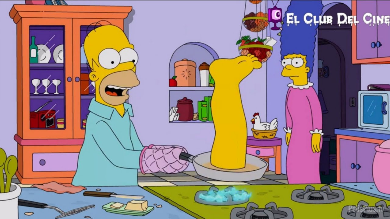 Homero Se Vuelve Canib4l Y Se Come Así Mismo | Los Simpson - La casita Del Horror 28 | Resumen