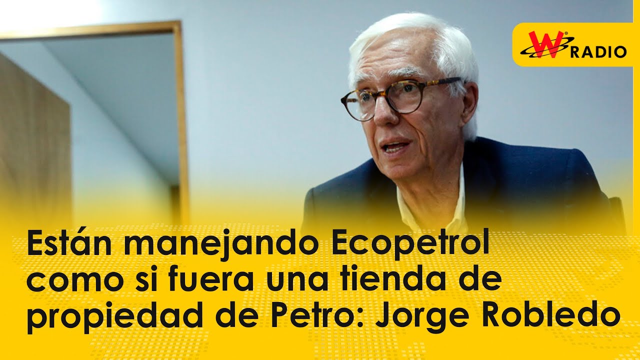 Hay que discutir la renuncia del presidente de Ecopetrol, Ricardo Roa: Jorge E. Robledo
