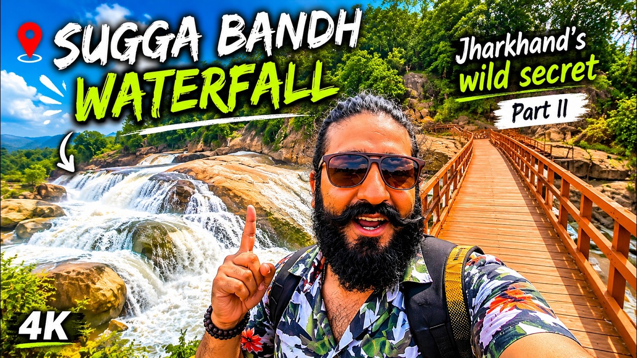 Sugga Bandh Waterfall | Hidden gem in Jharkhand | Travel Vlog