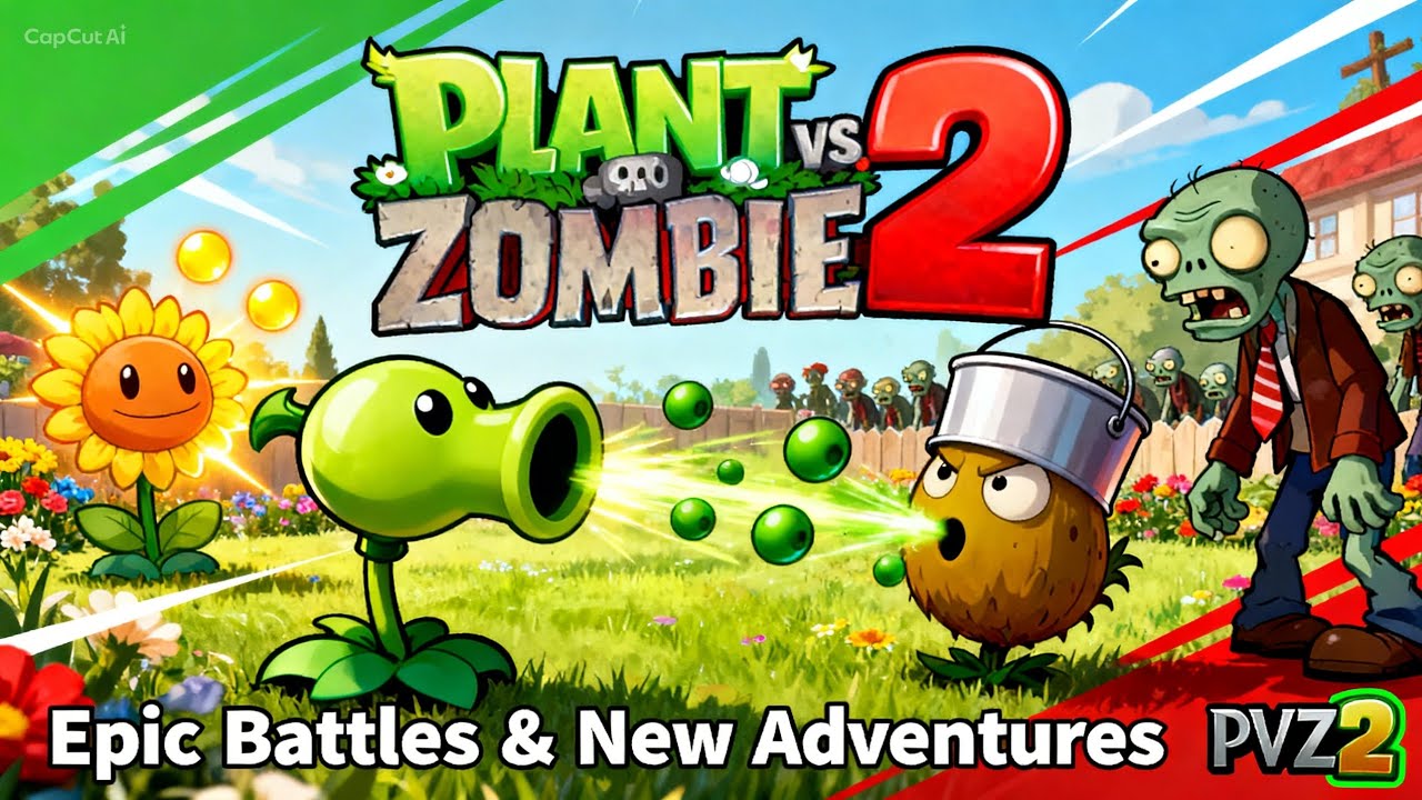 نباتات ضد زومبي 2+ اول فيديو بالقناة  Plant vs zombie 2