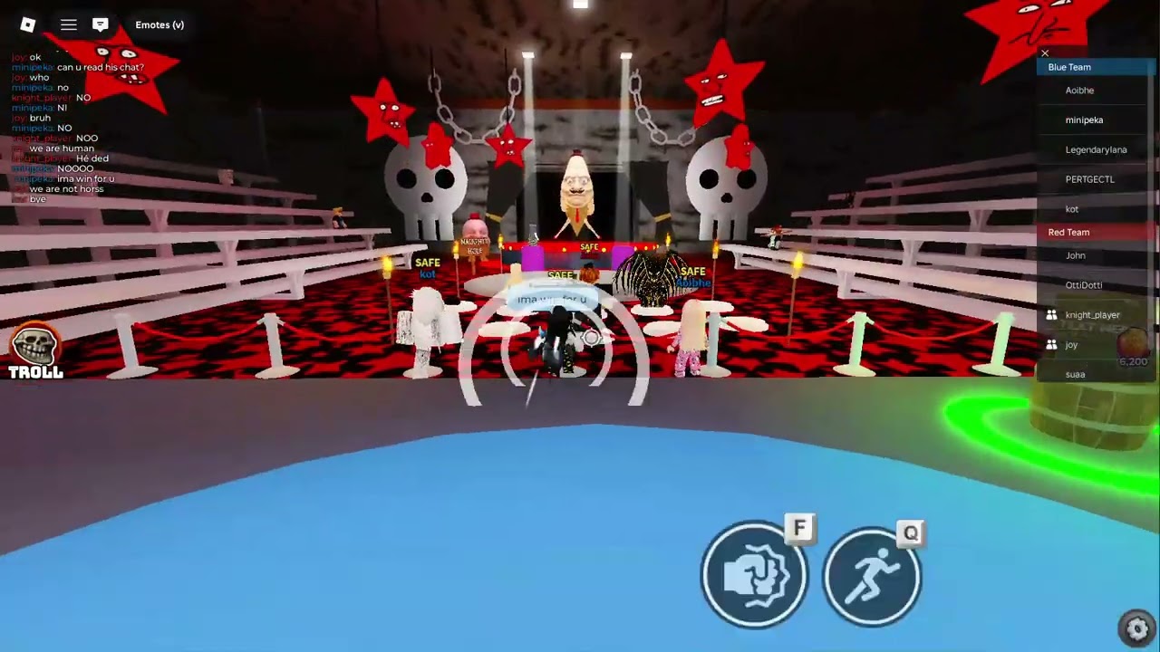 playing dont get eliminated(part 1)
