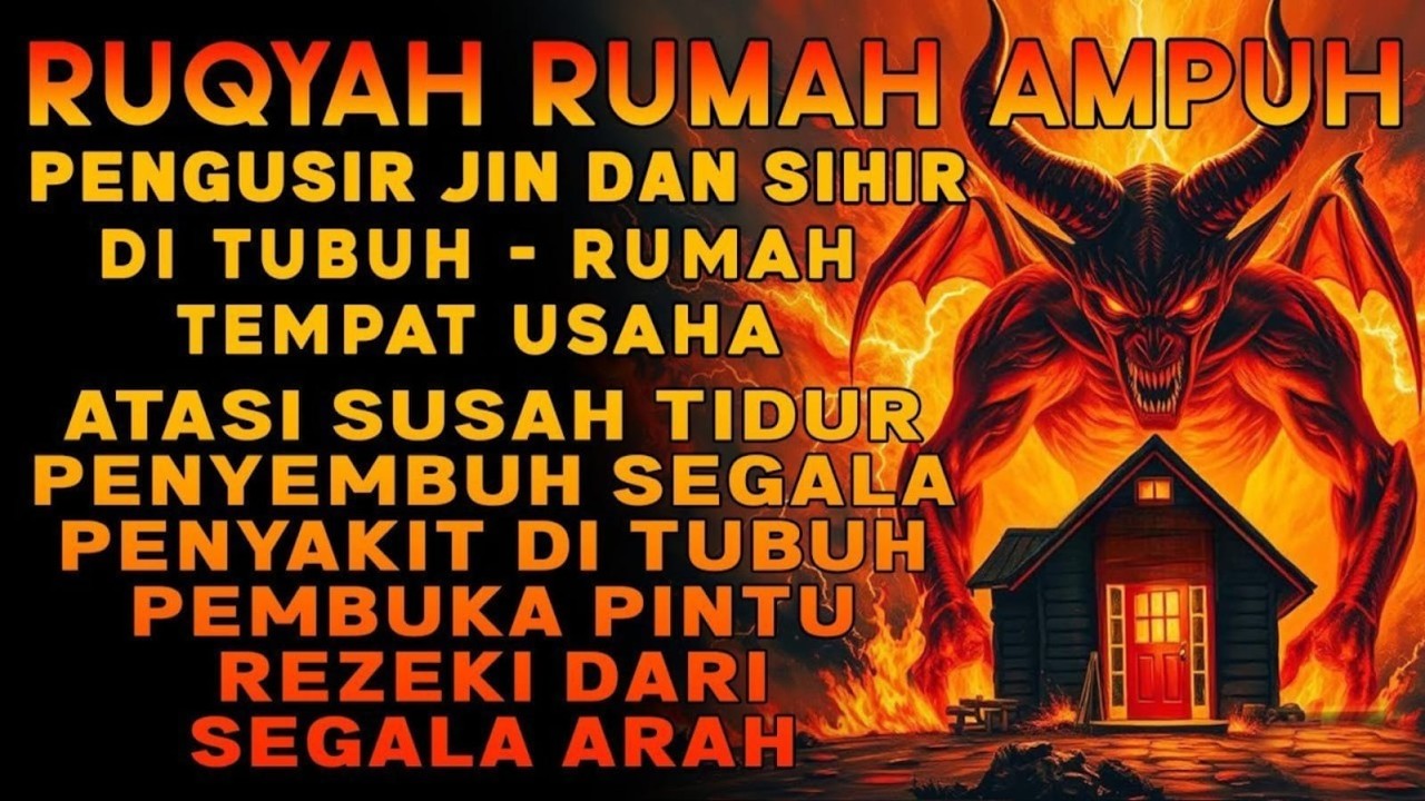 RUQIYAH RUMAH PENGUSIR JIN, SETAN & SIHIR & TUBUH, PENENANG HATI & FIKIRAN l BY ALA AQEL