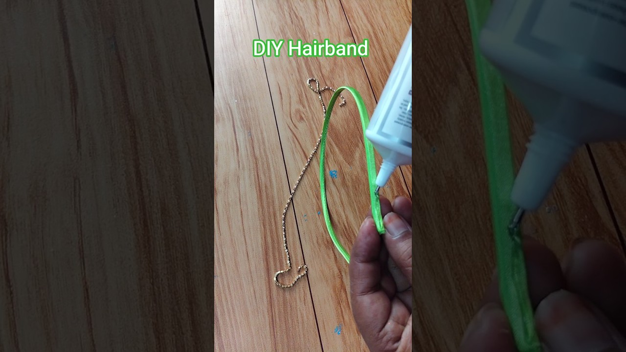 DIY Hairband #diy #shorts #hairaccessories #hairband #headband #handmade #craft #diyhairband