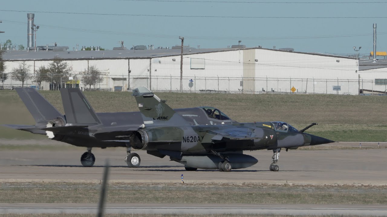 F-35 vs Mirage F1, Sony A1/Sony Alpha1, 4k/60p