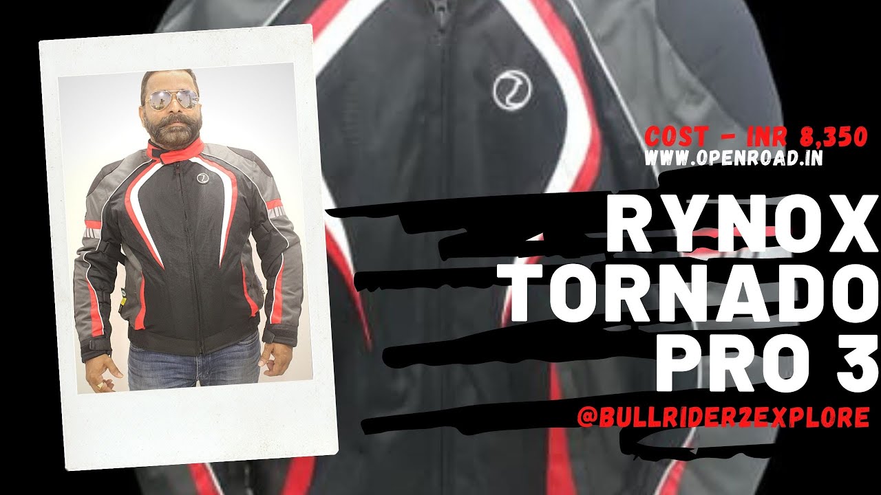Rynox Tornado Pro 3 RED full review 2020 | Rynox Riding Gears | BullRider2Explore