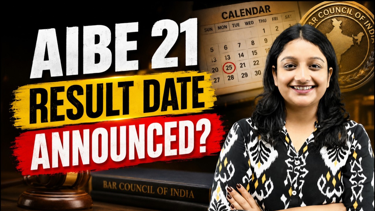 🔴 LIVE | AIBE 21 Result Date Announced? | AIBE XXI Result Latest Update 2026
