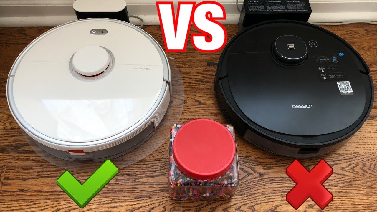 Roborock S5 Max VS Ozmo 950 Pickup Challenge 🥉Who will win? Ecovacs or Roborock?