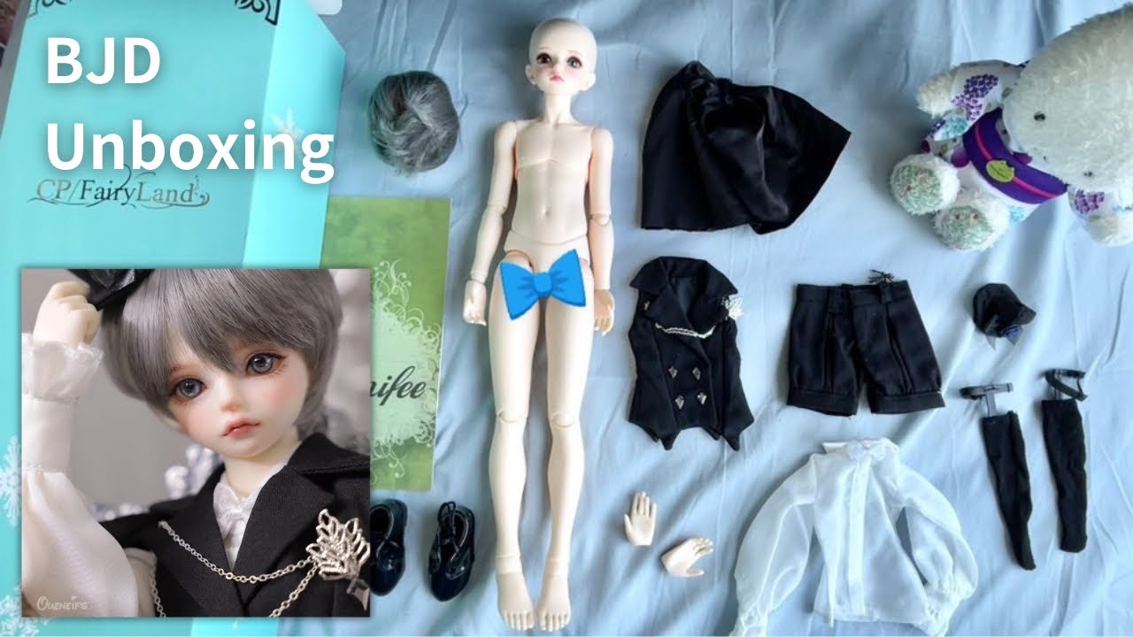 【球体関節人形】ドール初心者のぎこちない開封【BJD】