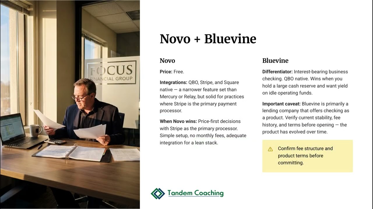 Business Banking Compared: Mercury vs Relay vs Novo vs Banks (19.3.1)