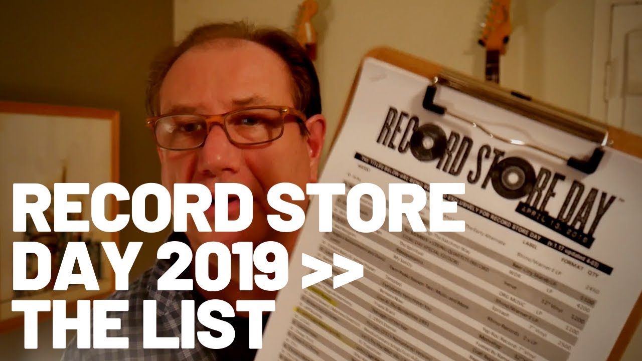 Record Store Day 2019 - Picks and Tips from the RSD list.