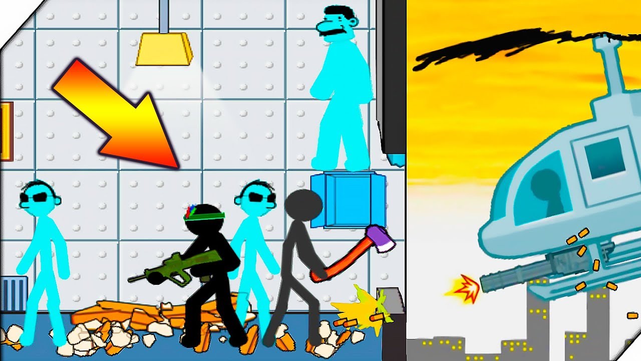 СТИКМЕНЫ В ПЛЕНУ - Anger of stick 5 zombie # 4