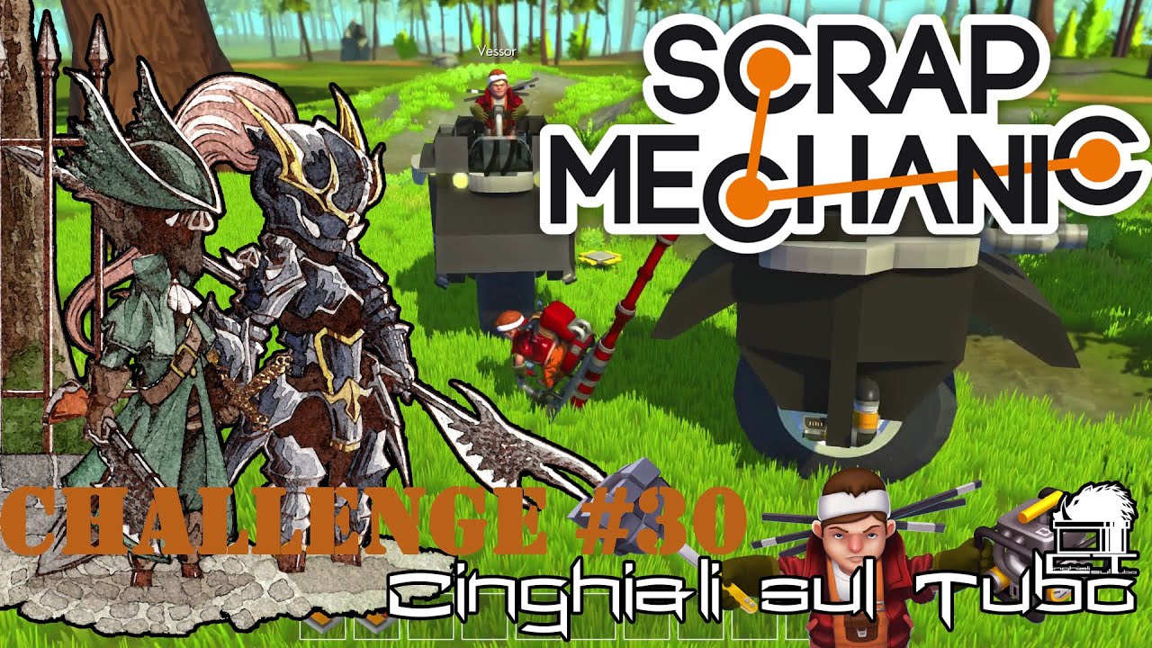 Scrap Mechanic ita #30 - Monociclo e Mulino con Trattore!