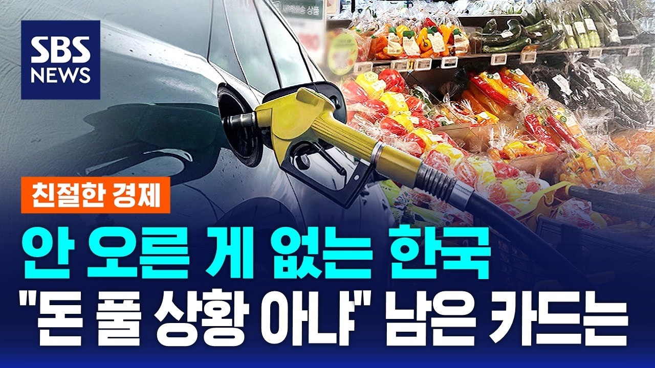 안 오른 게 없는 한국..