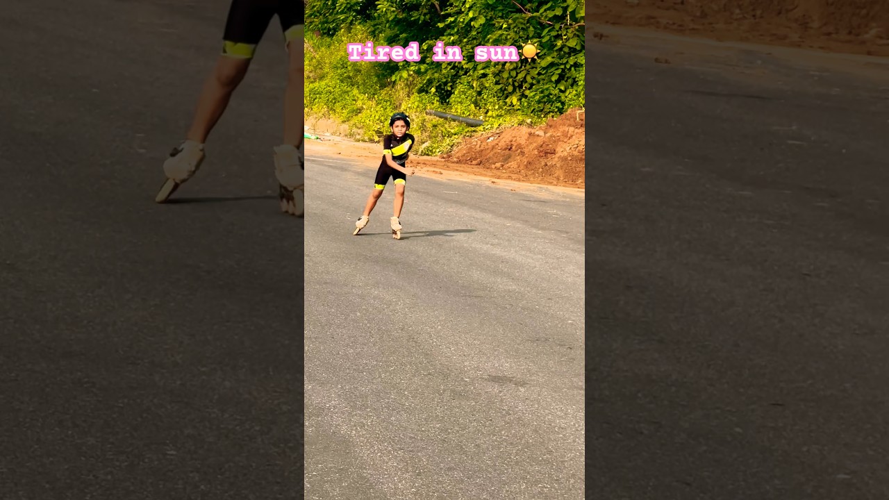 Tired in sun☀️#skatingshorts #skating #tired #roadskating #roadskater #shortsfeed #ytshorts #shorts