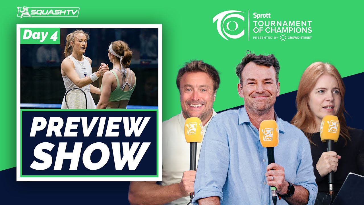 Tournament of Champions 2026 RD2 Preview Show | The Strength Behind US Women's Squash