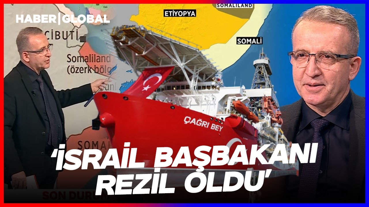 Türkiye Haritayı Çizdi İsrail Başbakanı Rezil Oldu! Çağrı Bey Somali'de Petrol ve Gaz Arayacak