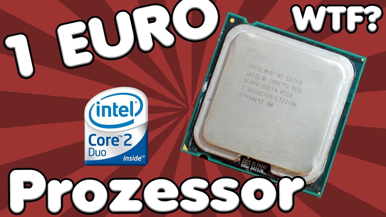 Was kann ein 1 EURO Prozessor? | Alten Computern ein bisschen leben einhauchen