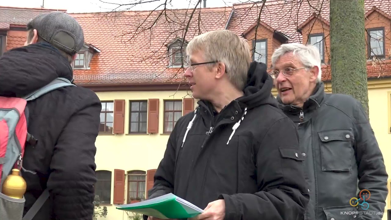 Mit den N&ouml;rgels&auml;cken auf satirischem Stadtrundgang