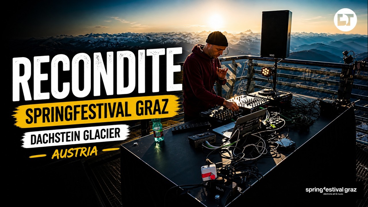 Recondite | SpringFestival Graz | Dachstein Glacier (Austria)