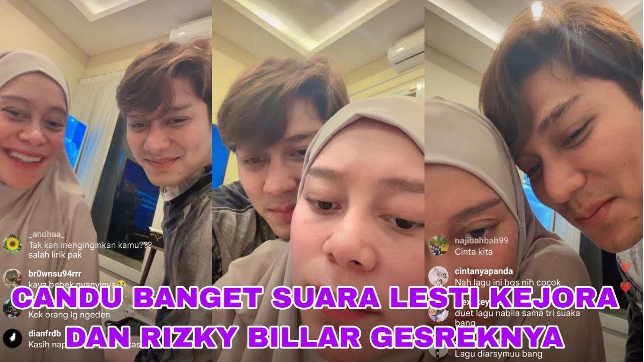 LIVE PART 5, ROMANTISNYA LESTI KEJORA DAN RIZKY BILLAR FULL GESREK BANGET
