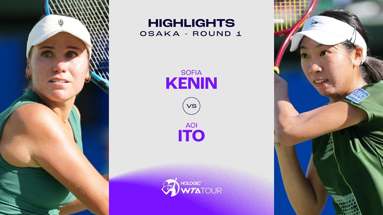 София Кейнин против Эванс. Аой Ито | Осака 2024, раунд 1 | Лучшие моменты матча WTA