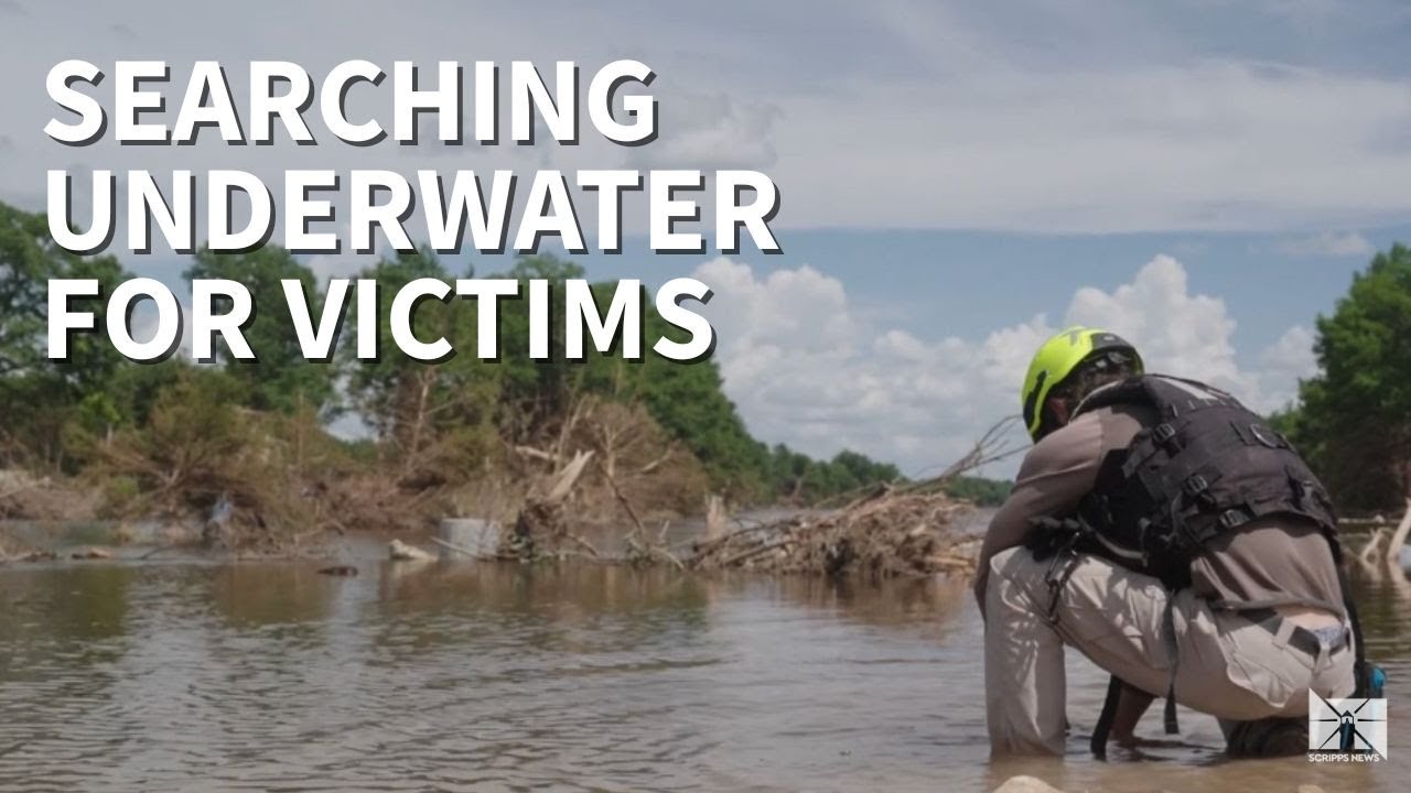Inside the harrowing search: AI and Sonar used to find flood victims in Texas