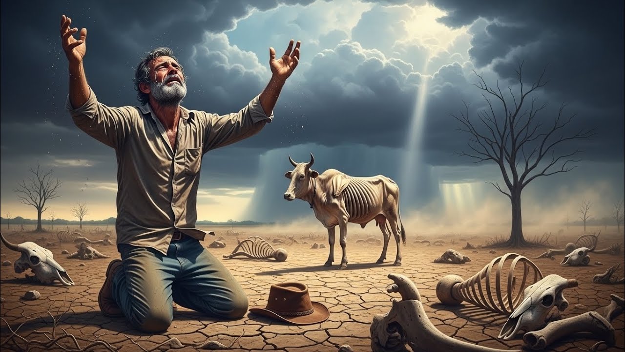 Clamó a Dios y el Cielo le respondió, después de una larga sequía. milagro fe | historia emocionante