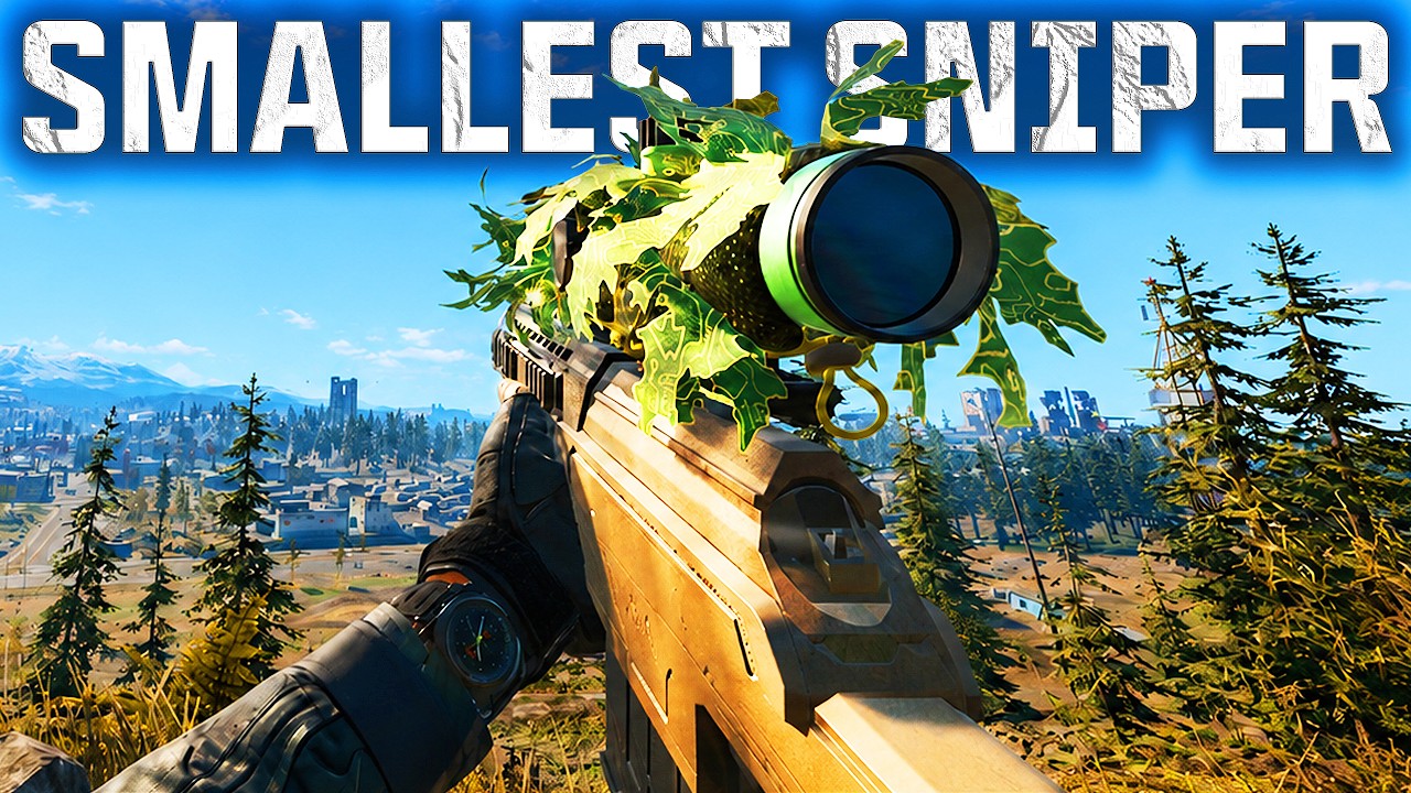 Używaj NAJMNIEJSZEGO, ALE NAJSTRASZNIEJSZEGO snajpera Ghillie w Warzone!