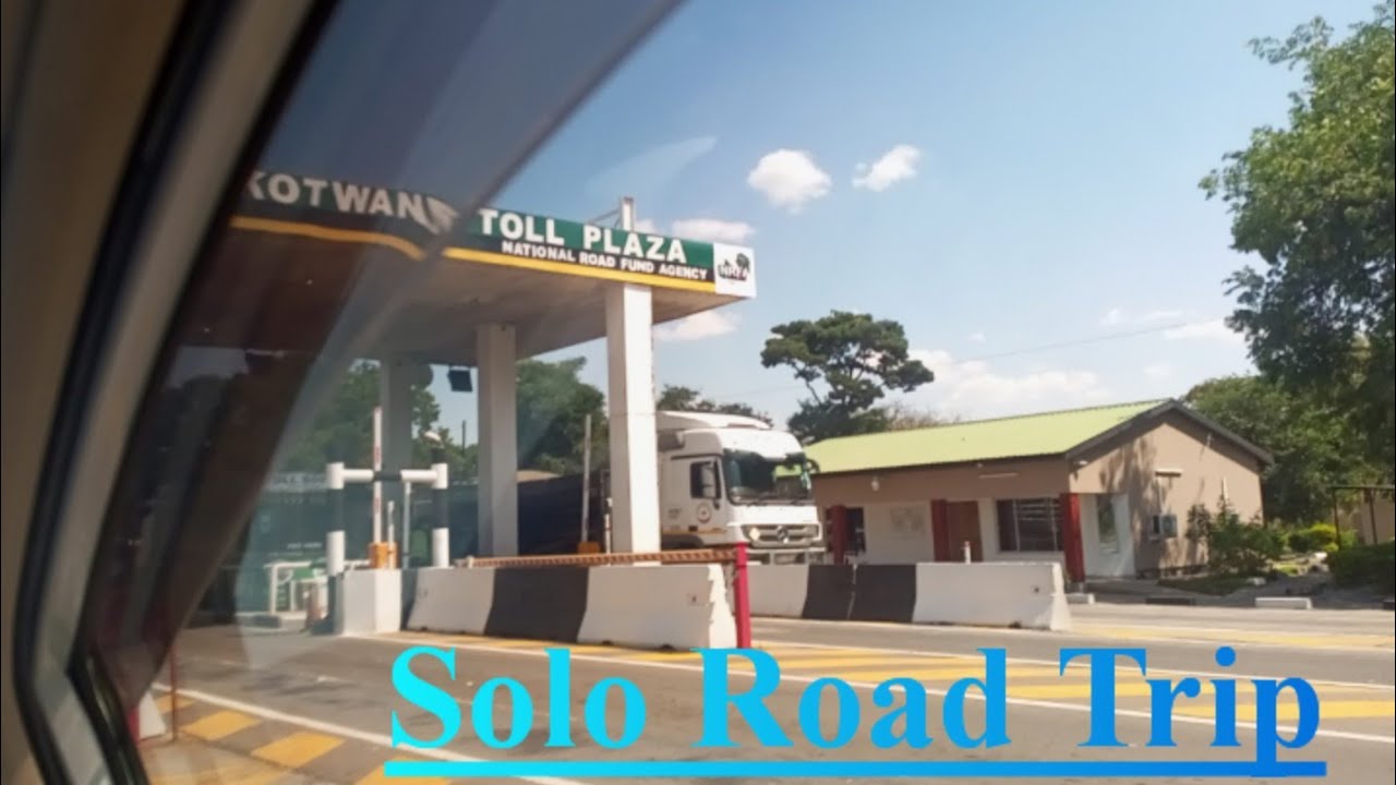 Solo Road Trip Vlog: Driving 6 hours to the Tourist capital City of Zambia (Victoria Falls)