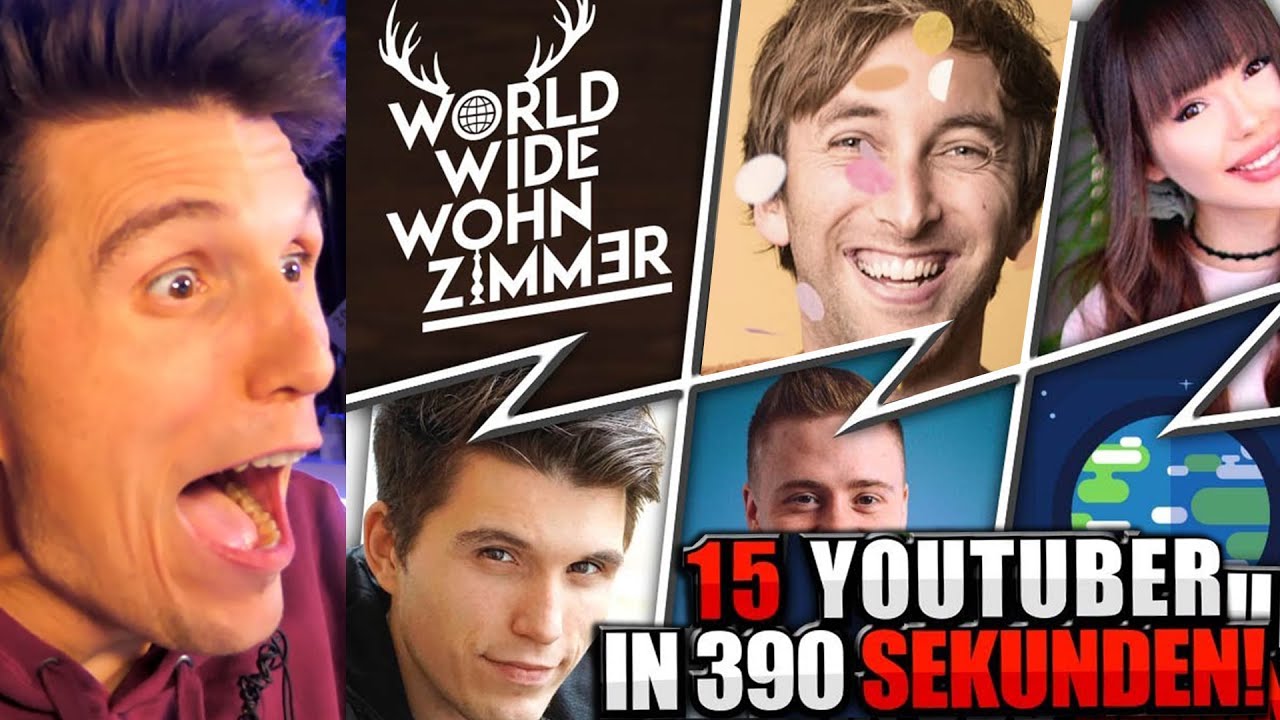 Paluten REAGIERT auf 15 Youtuber in 390 Sekunden